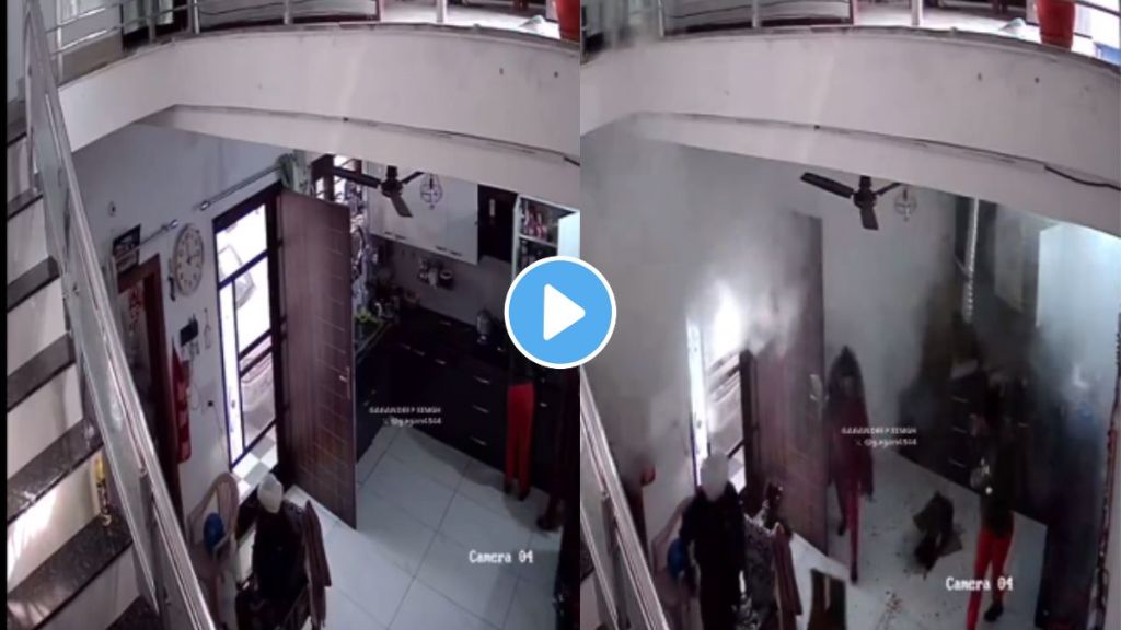 Cooker Blast Viral Video