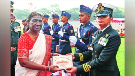 Women battalion in convocation of NDA