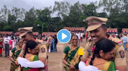 Son Becomes The police Officer mother And Son Get Emotional