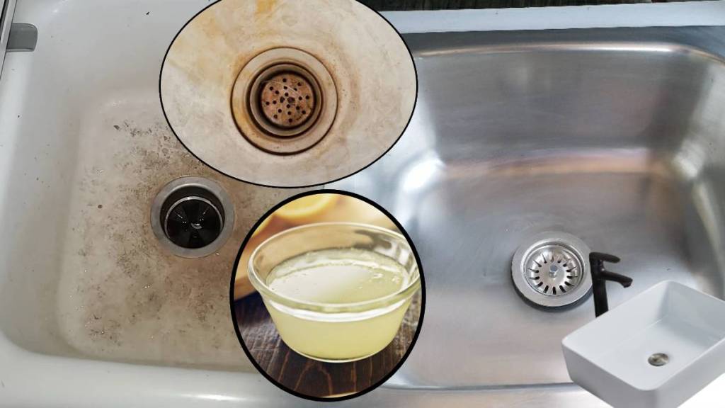 Clean Wash Basin Water Stains Rust Yellow Lines Bad Smell With Simple Cleaning tips To Save Money Three Must Have Items At Home