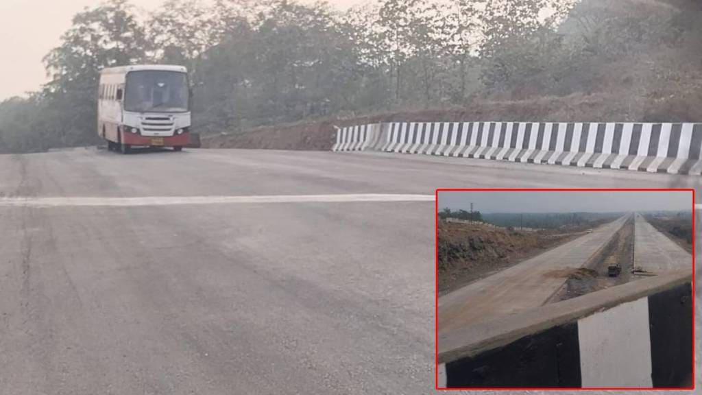 Flyover Samruddhi Highway near Shahapur