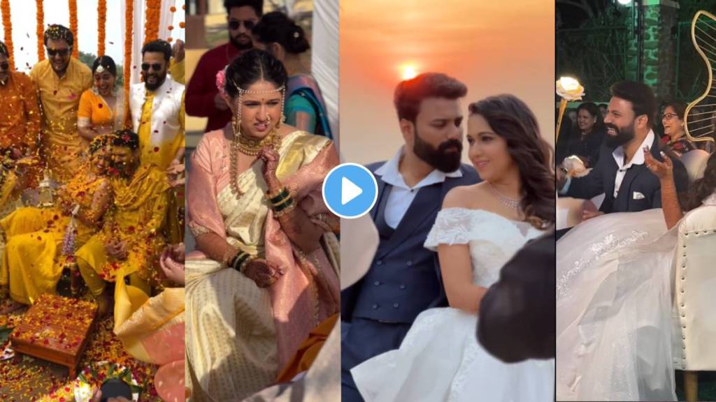 marathi actor sarang sathaye share unseen moments in Gautami Deshpande and Swanand Tendulkar Wedding