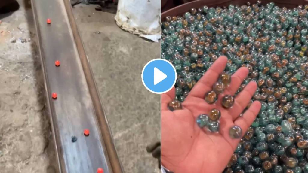 Watch The colorful Marble balls making process in factory you love to play as a childhood