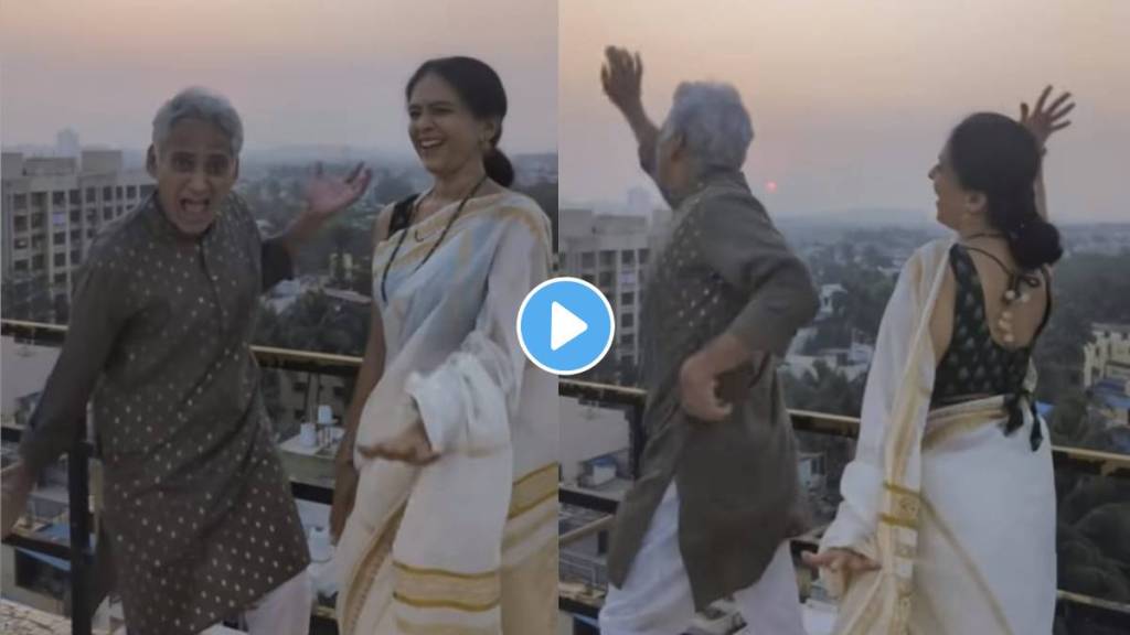 aishwarya narkar and avinash narkar welcoming 2024 video viral