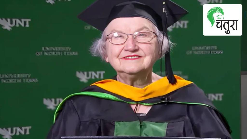 90 year old woman completes masters degree as oldest graduate