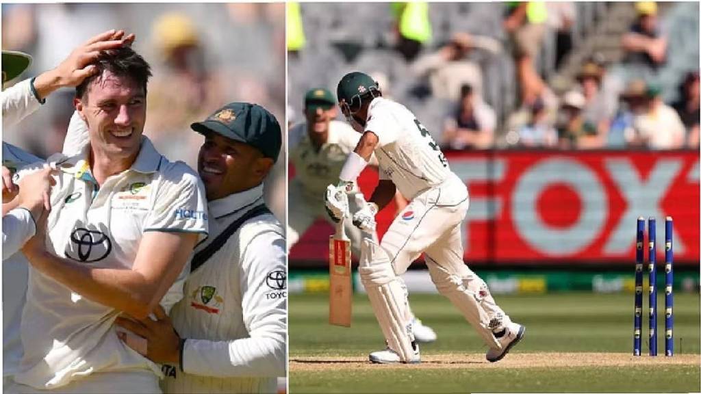 AUS vs PAK: Second day's play ended Pakistan's score in the first innings was 194/6 lost five wickets in scoring 70 runs