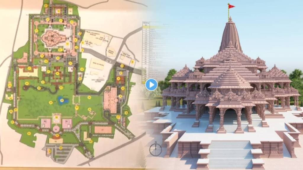 Ram mandir Map