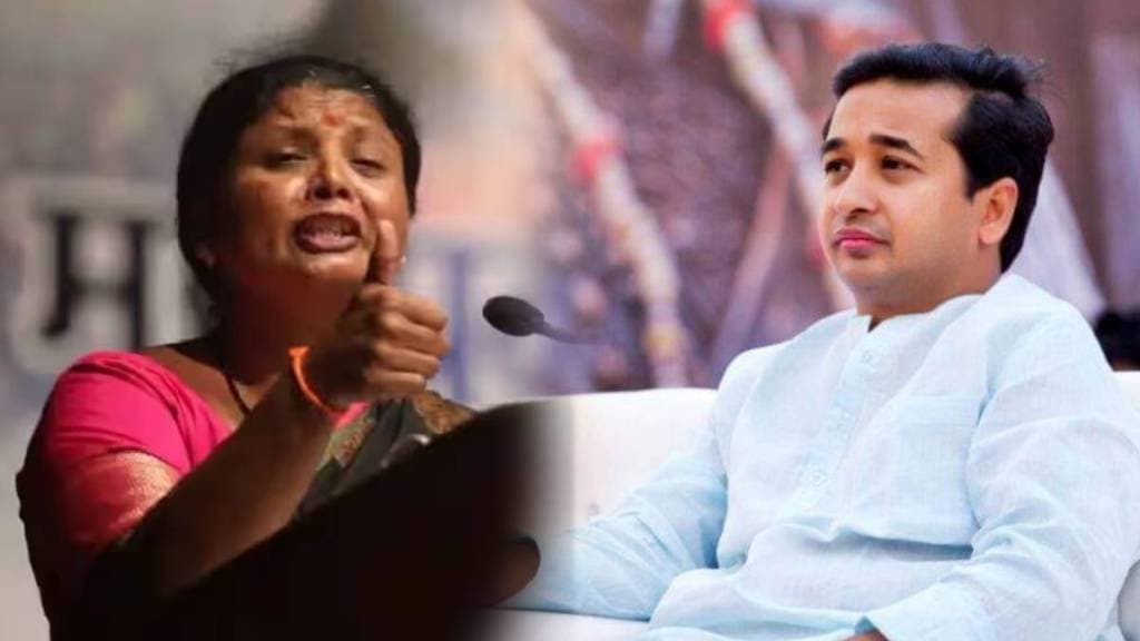 Sushma Andhare Nitesh Rane