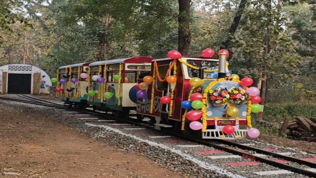 vanbala toy train nagpur