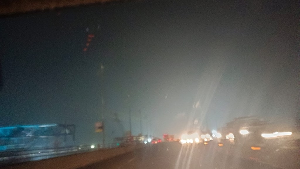 navi mumbai street lights off news in marathi, street lights off on shiv panvel highway news in marathi