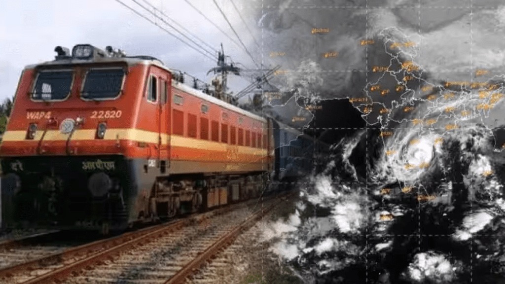 Railways canceled trains Cyclone Michaung 35 trains coming from South via Nagpur