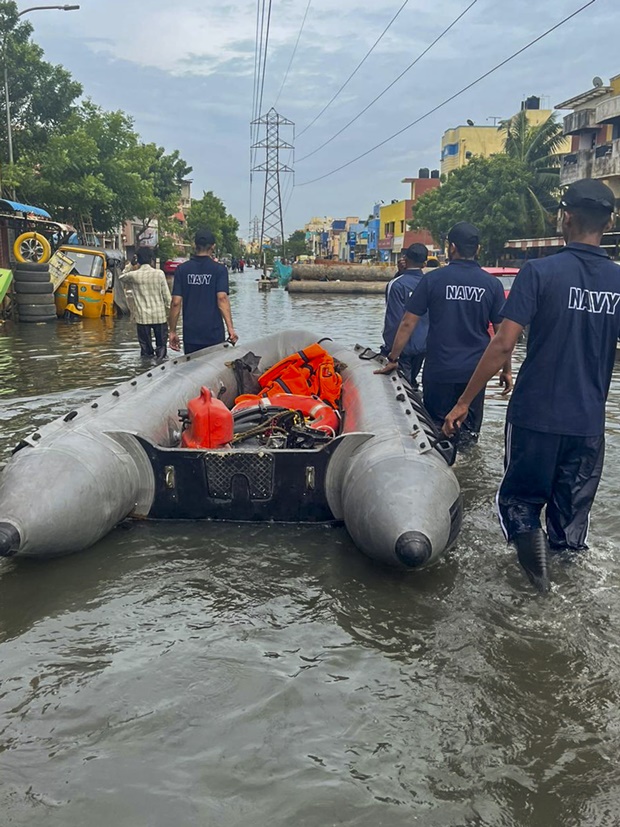 chennai rains, Cyclone Michaung, indian express