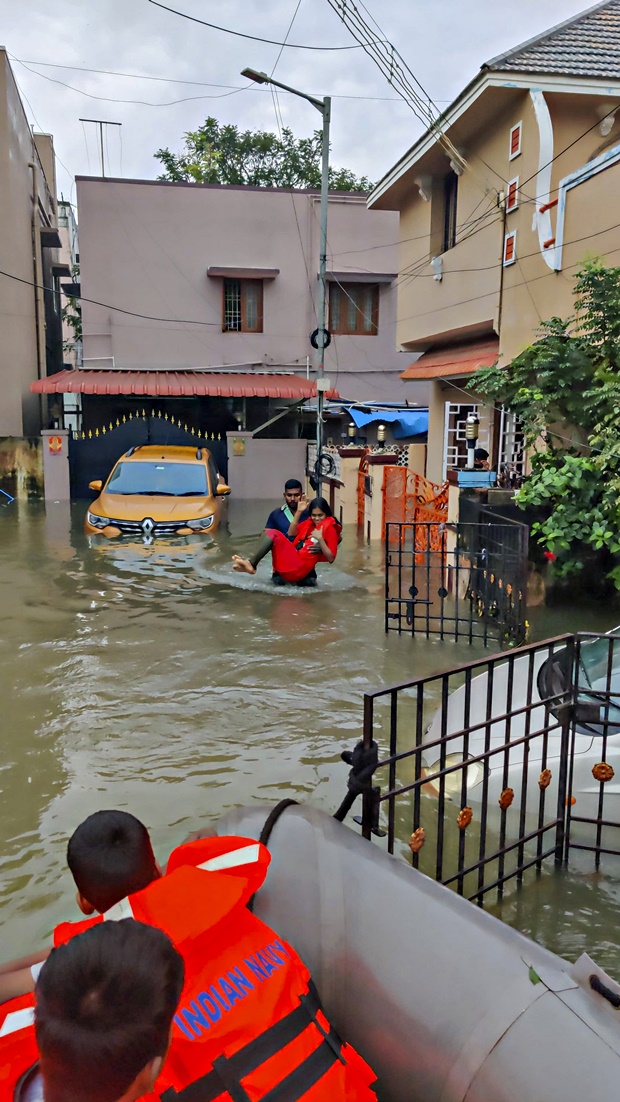 chennai rains, Cyclone Michaung, indian express