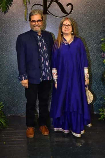 Vishal Bhardwaj and Rekha Bhardwaj