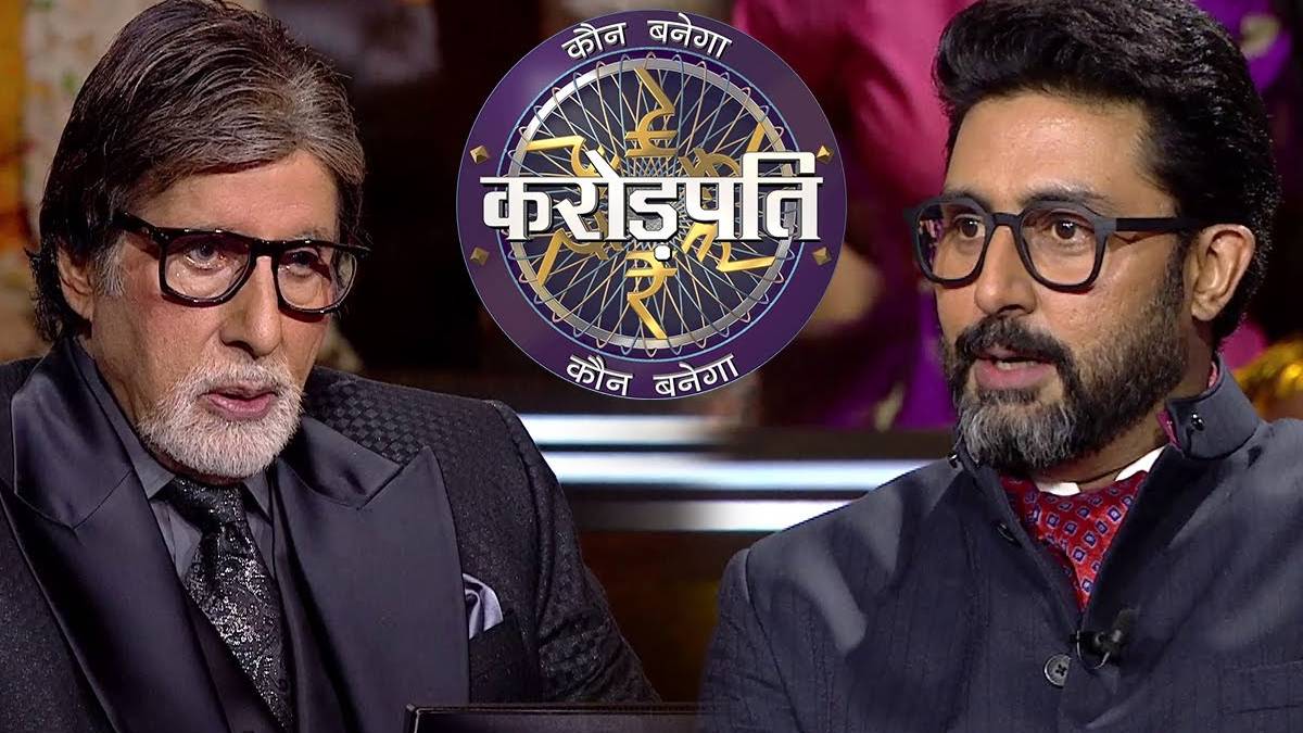 When Abhishek Asked Amitabh Bachchan About Him On The Sets Of Kbc | KBC ...