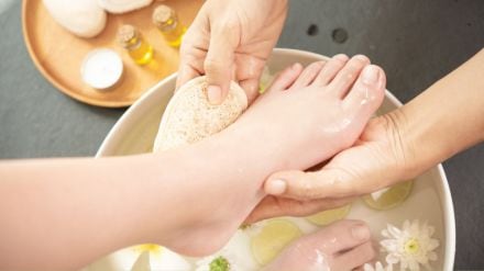 how to make foot scrub at home diy