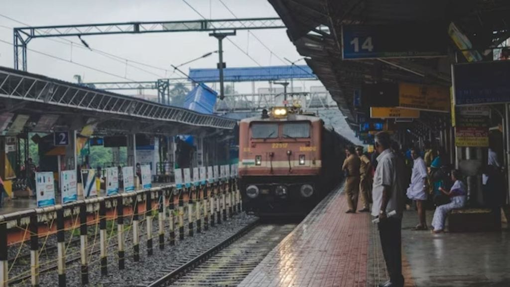 man travel 2 hours standing with reservation ticket X post viral