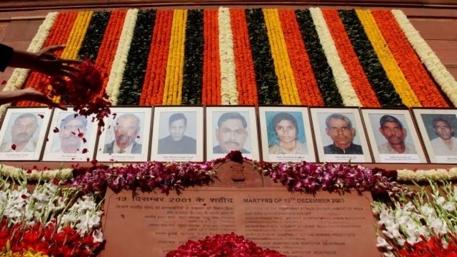 martyrs of 2001 Parliament attack