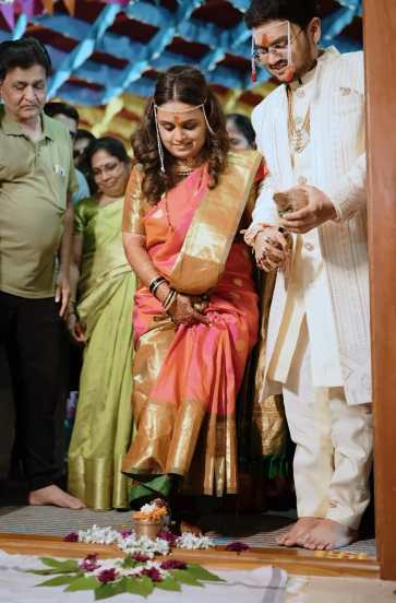 prathamesh laghate and mugdha vaishampayan wedding