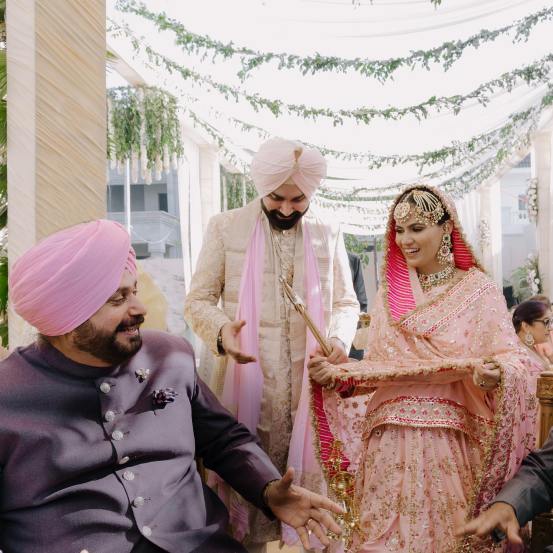 navjot singh sidhu son marriage 4