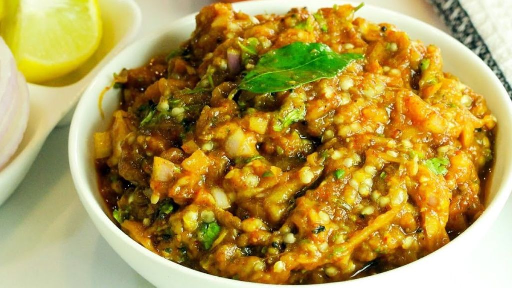 Vangyache Bharit Recipe