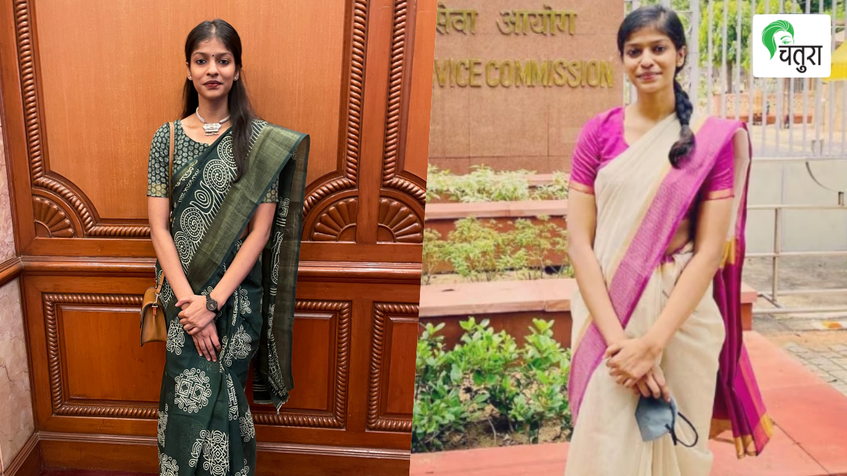 Budget 2024: Nirmala Sitharaman Chooses Blue Kantha Stitch Saree For  Interim Budget