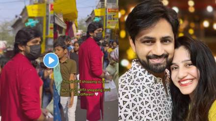 shashank ketkar went for shopping with his wife priyanka