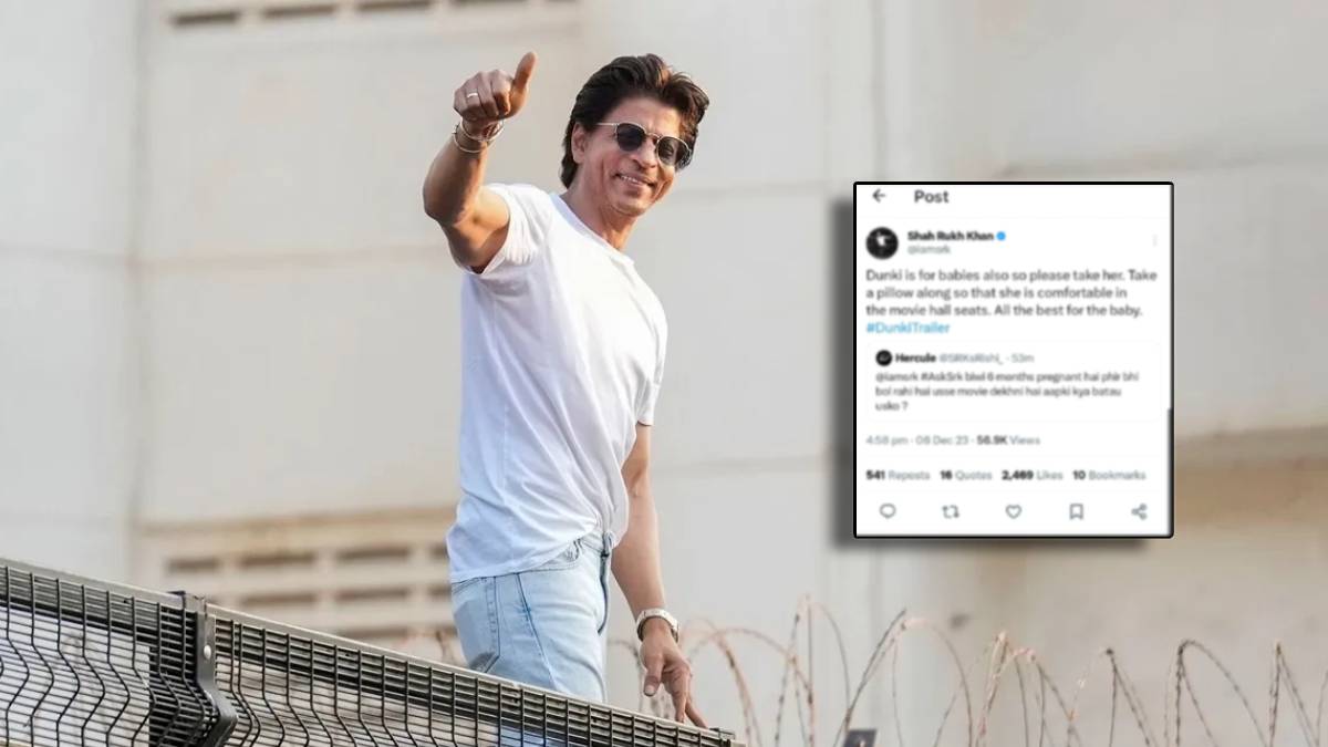 Ask Srk Session Shah Rukh Khan Reply To His Fan Who Asked Whether His Pregnant Wife Can Watch 