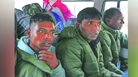 Confusion before the freed laborers trapped in the Silkyara tunnel