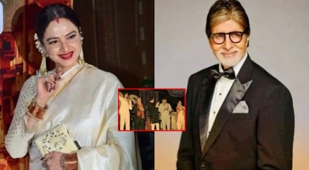 Amitabh Bachchan shares old photo with Rekha