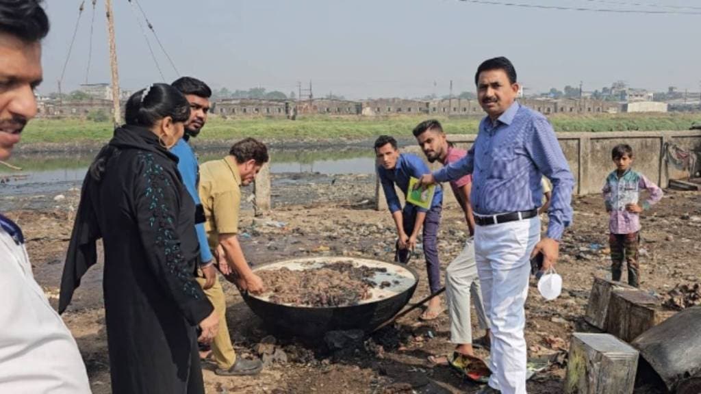 counterfeit ghee made from the fat of buffaloes slaughtered in bhiwandi