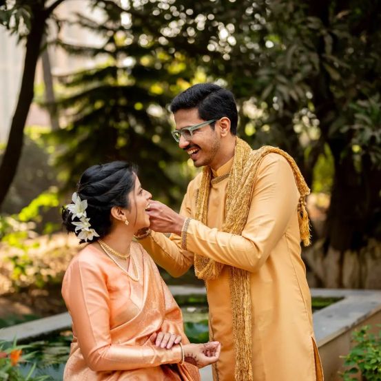 Kaumudi Walokar Aakash Chowkase Engagement