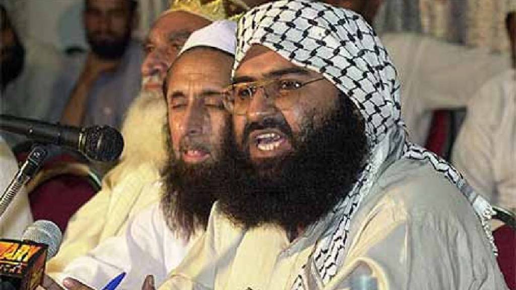 Terrorist Masood Azhar Died in Bomb Blast News in Marathi