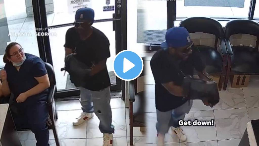 most pathetic robbery attempt of all time video goes viral on social media