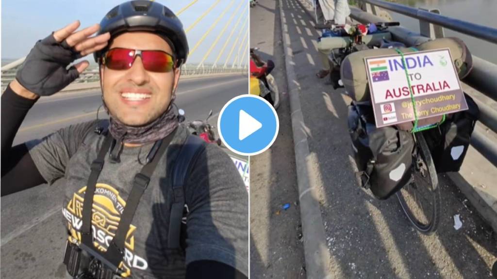 Travel blogger Documents Cycling Journey From India To Australia a backpack and an insatiable appetite for adventure