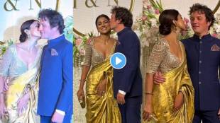 shriya saran liplock with husband Andrei Koscheev in ira khan and nupur shikhare reception party video goes viral