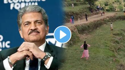 girls playing cricket on mountain hit fours and sixes with tough fielding anand mahindra shares video