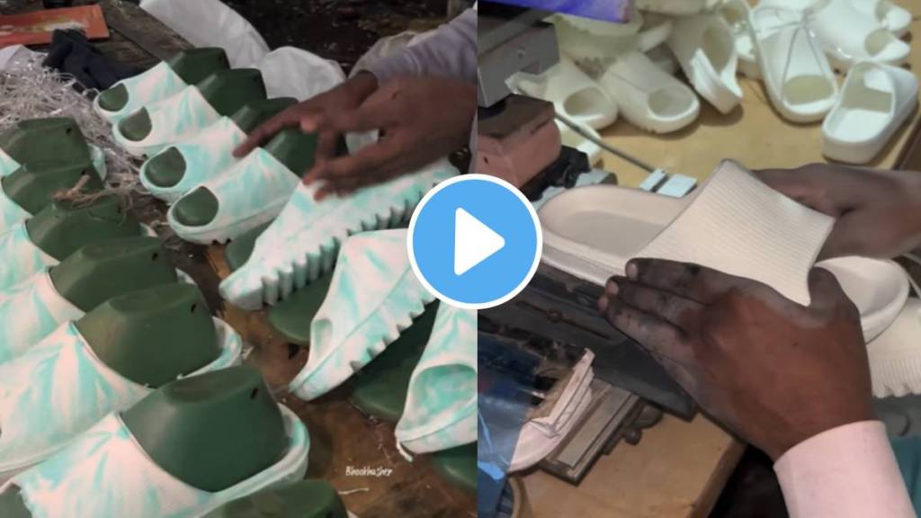 Would You Like To Wear Flip Flop Watch Boys Flip Flop Chappal Factory Making Viral Video