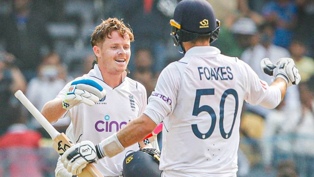 On the strength of Olly Pope's century England scored 311 runs in the second innings