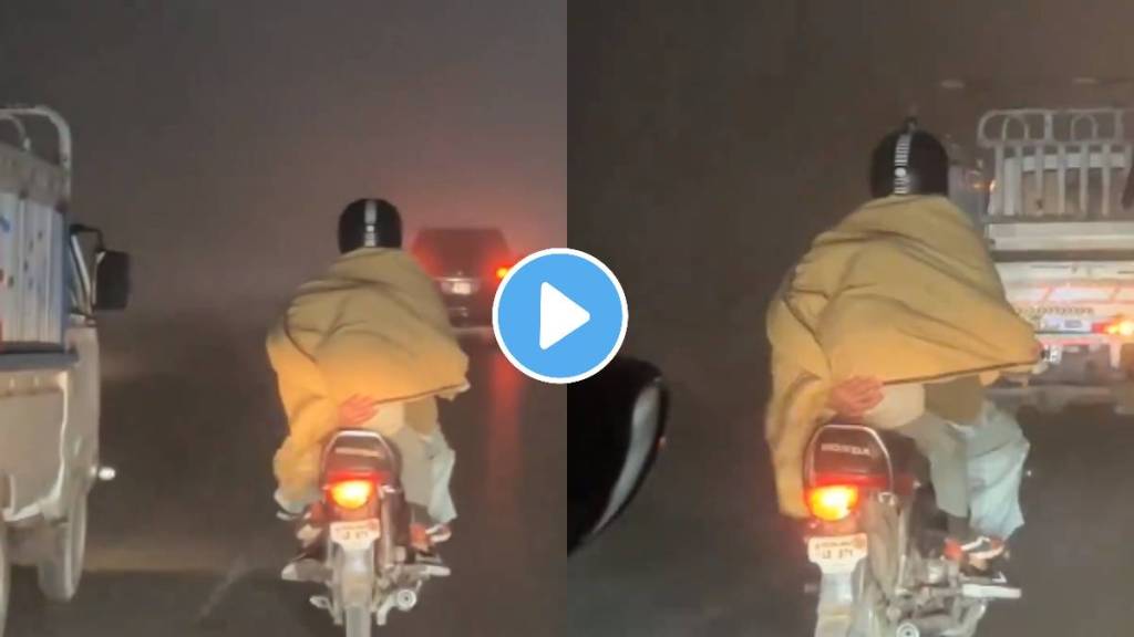 man driving bike and hold boy with one hand father and childress bonging video viral best papa