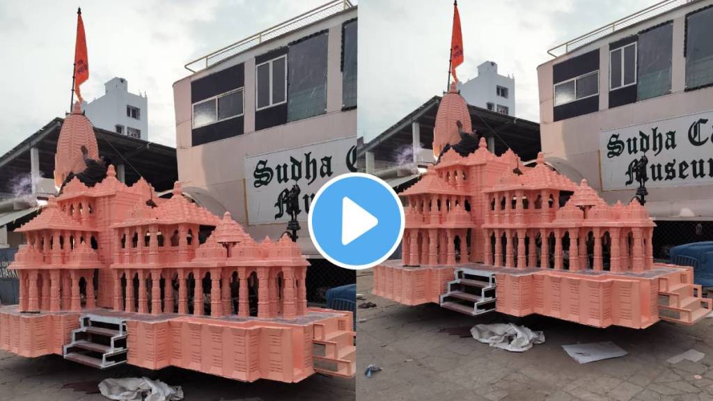 Sudhakar Yadav Car designer introduced the Sri Ram Mandir In Ayodhya With special model Car