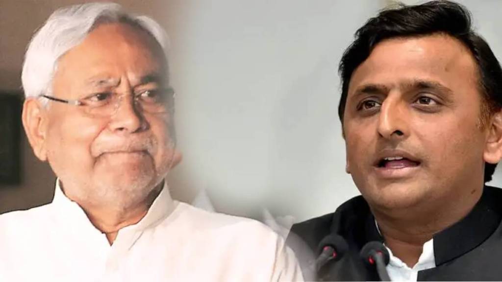 Nitish kumar and akhilesh yadav