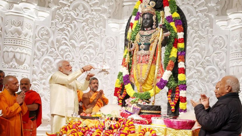 PM Narendra Modi Ram Mandir Pran Pratishtha