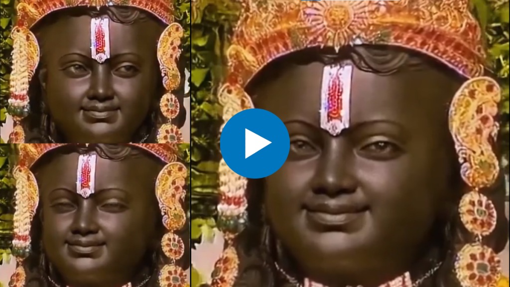 Ram Lalla’s idol at Ayodhya blinking eyes AI video leaves internet stunned