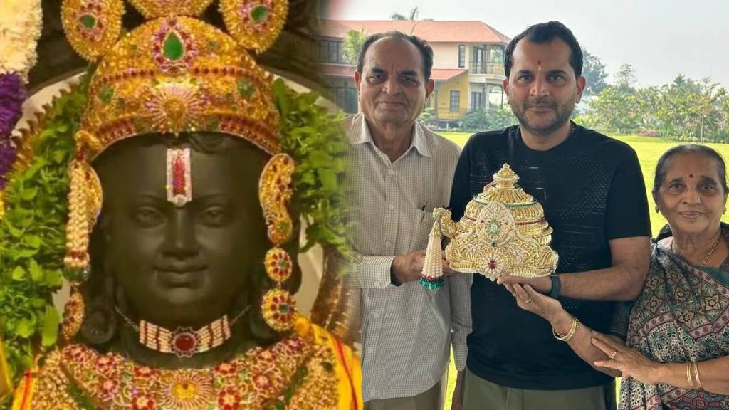 11 Crores Mukut For Ayodhya Ram Lalla Murti Watch Details Of Lotus Gold Diamond Company In Surat Tells Making Story Watch