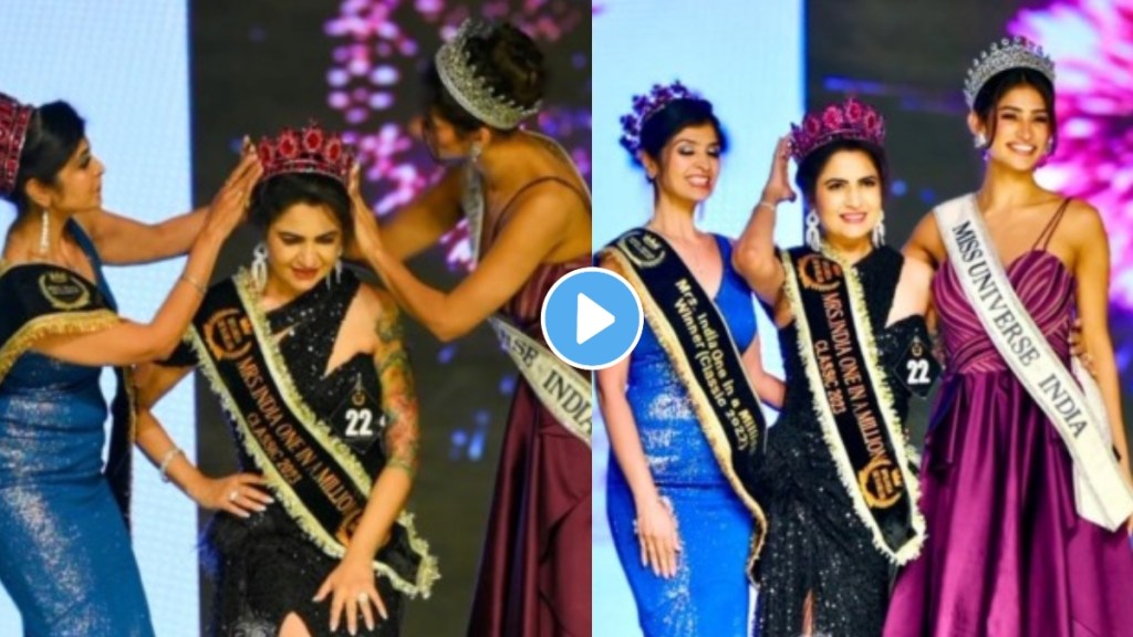 Rupika Grover won Mrs India One in a Million 2023