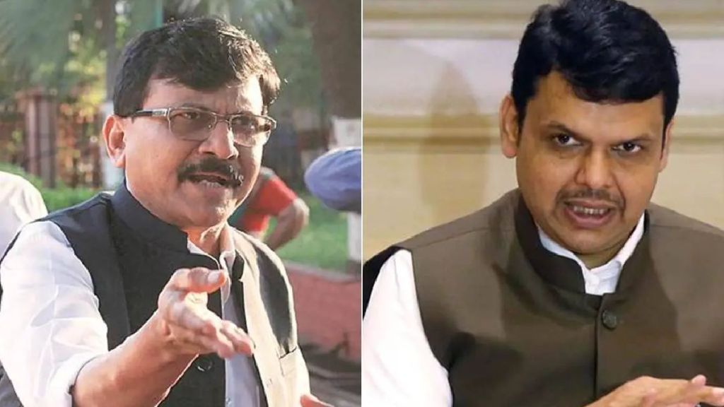 Sanjay Raut vs Devendra Fadnavis