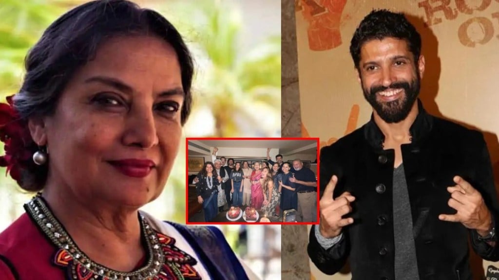 Shabana Azmi post for FarhanAkhtar