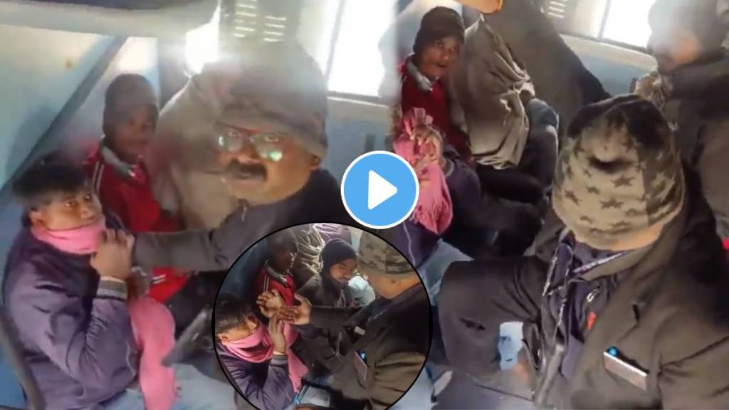 Indian Railway Ticket Checker Beats Passenger Video Netizens Got Angry Says Throw Laws Book on His Face Gets Suspended