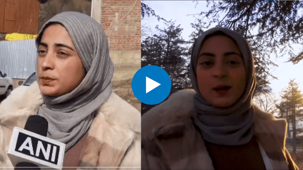 Video Muslim girl of Jammu and Kashmir sings Bhajan of Lord Rama in Pahari language